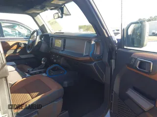 2023 Ford Bronco with VIN 1FMEE5DP6PLB15878, listed as a IAAI auction lot 41329211 with 16,067 mi miles. Bid and sale history available at carsss.com. Image 5.
