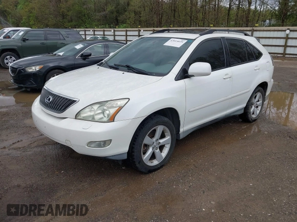 2007 Lexus RX 350 with VIN 2T2GK31U17C020054, listed as a IAAI auction lot 42014039 with 162,634 mi miles. Bid and sale history available at carsss.com. Image 2.