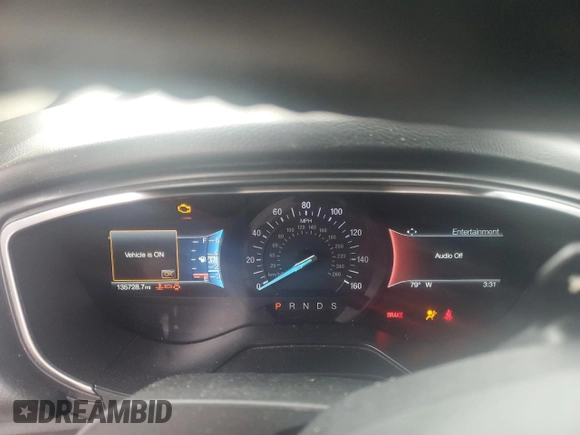 2019 Ford Fusion Titanium with VIN 3FA6P0K9XKR217324, listed as a Copart auction lot 56104185 with 135,728 mi miles and Salvage title. Bid and sale history available at DreamBid. Image 9.
