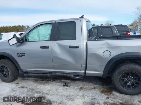 2021 Ram 1500 Classic Warlock with VIN 1C6RR7GG0MS556917, listed as a IAAI auction lot 41609028 with 64,175 mi miles. Bid and sale history available at carsss.com. Image 14.
