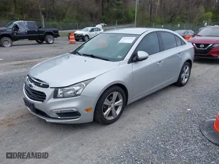 2015 Chevrolet Cruze LT with VIN 1G1PE5SB3F7262387, listed as a IAAI auction lot 41923414 with 153,198 mi miles. Bid and sale history available at carsss.com. Image 2.