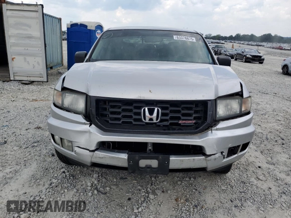 2013 Honda Ridgeline Sport with VIN 5FPYK1F77DB009641, listed as a Copart auction lot 63378875 with 115,828 mi miles and Salvage title. Bid and sale history available at DreamBid. Image 5.
