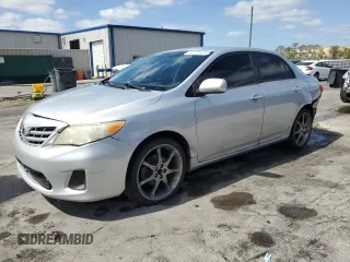 2013 Toyota Corolla L with VIN 5YFBU4EE2DP200527, listed as a Copart auction lot 54303005 with 201,511 mi miles and Salvage Title. Bid and sale history available at carsss.com. Image 1.