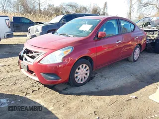 2016 Nissan Versa S Plus with VIN 3N1CN7AP0GL865425, listed as a IAAI auction lot 41428728 with 69,024 mi miles. Bid and sale history available at carsss.com. Image 2.
