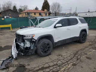 2023 GMC Acadia SLT with VIN 1GKKNULSXPZ148259, listed as a Copart auction lot 51538155 with 4,169 mi miles and Salvage Title. Bid and sale history available at DreamBid. Image 1.