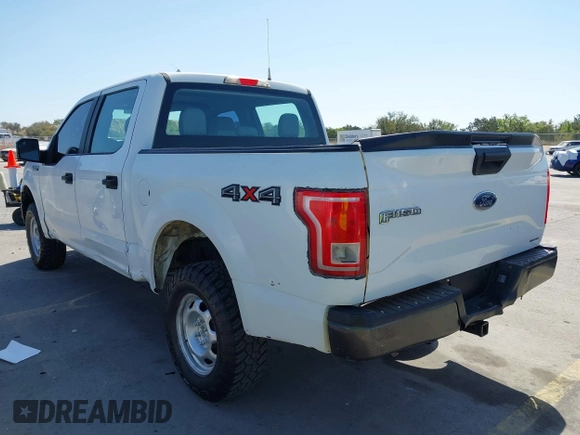 2016 Ford F-150 XLT with VIN 1FTEW1EF5GFA47782, listed as a IAAI auction lot 41870772 with 118,121 mi miles. Bid and sale history available at carsss.com. Image 3.