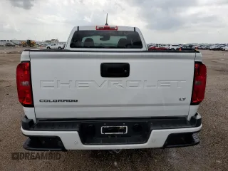 2022 Chevrolet Colorado 2WD LT with VIN 1GCHSCEA7N1247341, listed as a Copart auction lot 53998745 with 33,241 mi miles and Clean Title. Bid and sale history available at carsss.com. Image 6.