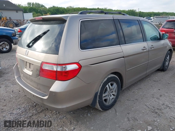 2006 Honda Odyssey EX-L z VIN 5FNRL38756B458936, wystawiony jako IAAI lot #42201902 z przebiegiem 339 976 mil mil oraz . Historia ofert i sprzedaży dostępna na DreamBid. Obrazek 4.
