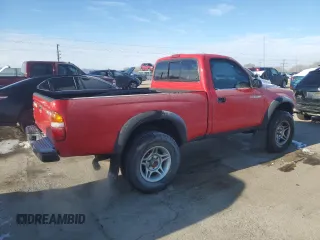 2001 Toyota Tacoma with VIN 5TEPM62N41Z725309, listed as a Copart auction lot 44757285 with 160,028 mi miles and Salvage title. Bid and sale history available at DreamBid. Image 3.