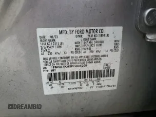 2023 Ford Explorer ST-Line с VIN 1FMSK7KH5PGB05208, выставлен на аукционе Copart как лот 54596295 с пробегом 35 251 миль миль и Списание • Salvage title. История ставок и продаж доступна на DreamBid. Изображение 14.