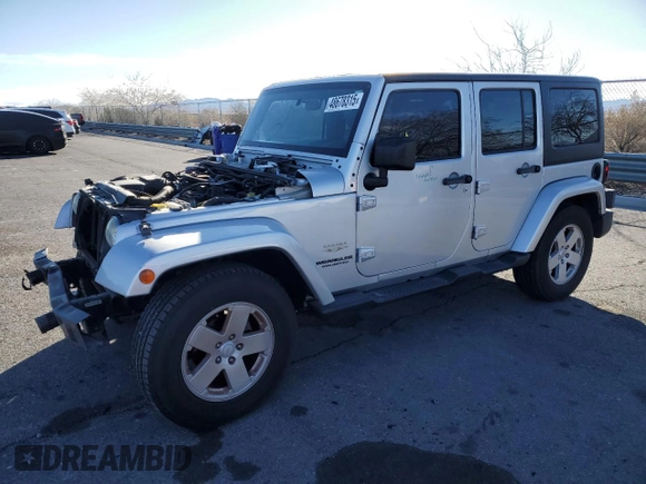 2007 Jeep Wrangler Unlimited Sahara with VIN 1J4GB59197L144781, listed as a Copart auction lot 48678315 with 137,538 mi miles and Salvage title. Bid and sale history available at DreamBid. Image 1.