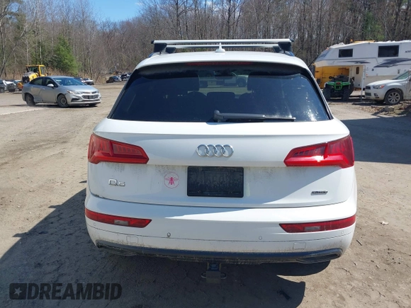 2020 Audi Q5 Premium with VIN WA1ANAFY7L2111477, listed as a IAAI auction lot 42083776 with 75,437 mi miles and . Bid and sale history available at DreamBid. Image 17.