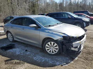 2016 Chrysler 200 LX with VIN 1C3CCCFB0GN114368, listed as a Copart auction lot 49909185 with 168,931 mi miles and Salvage Title. Bid and sale history available at carsss.com. Image 4.