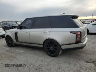 2015 Land Rover Range Rover Supercharged z VIN SALGS2TF1FA242134, wystawiony jako Copart lot #52358725 z przebiegiem Nie podano mil oraz Czysty tytuł • Clean title. Historia ofert i sprzedaży dostępna na DreamBid. Obrazek 2.