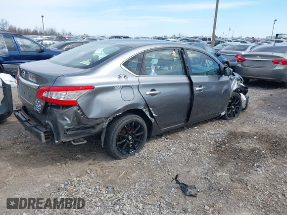 2015 Nissan Sentra SR with VIN 3N1AB7AP7FY269939, listed as a IAAI auction lot 41829409 with 124,394 mi miles and . Bid and sale history available at DreamBid. Image 4.