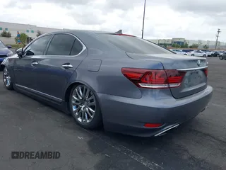 2013 Lexus LS 460 with VIN JTHBL5EF4D5124192, listed as a IAAI auction lot 42117321 with 177,989 mi miles and . Bid and sale history available at DreamBid. Image 3.