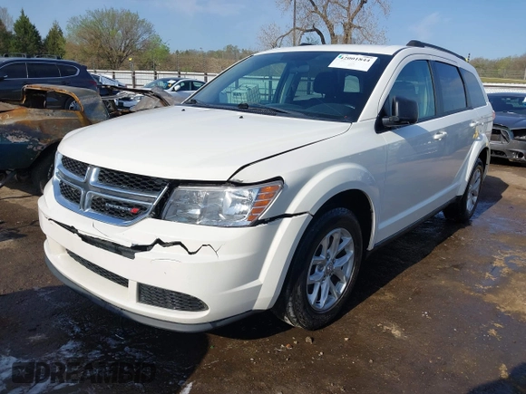 2014 Dodge Journey SE with VIN 3C4PDCAB0ET293641, listed as a IAAI auction lot 42001844 with 138,740 mi miles. Bid and sale history available at carsss.com. Image 18.