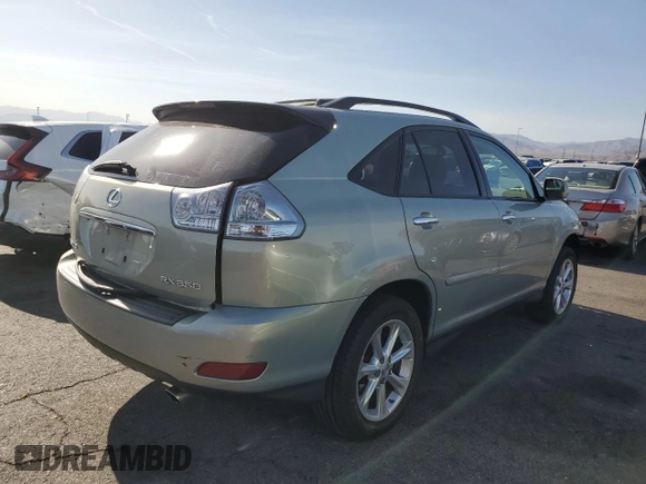 2009 Lexus RX 350 with VIN 2T2GK31U59C070040, listed as a Copart auction lot 51305865 with 144,033 mi miles and Salvage Title. Bid and sale history available at DreamBid. Image 3.