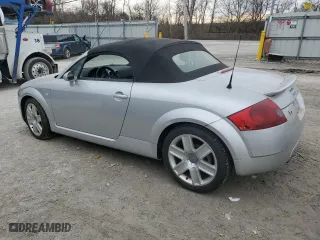 2005 Audi TT with VIN TRUTC28N551003385, listed as a Copart auction lot 47131125 with 102,278 mi miles and Salvage Title. Bid and sale history available at carsss.com. Image 2.