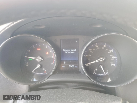 2019 Toyota C-HR XLE with VIN NMTKHMBX1KR087246, listed as a Copart auction lot 52093145 with 51,457 mi miles and Salvage Title. Bid and sale history available at carsss.com. Image 9.