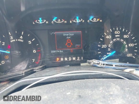 2016 Ford F-150 XL with VIN 1FTEX1CFXGKF29462, listed as a IAAI auction lot 41723301 with 225,174 mi miles and . Bid and sale history available at carsss.com. Image 7.
