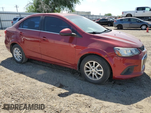 2017 Chevrolet Sonic LT z VIN 1G1JD5SH1H4127331, wystawiony jako Copart lot #52709905 z przebiegiem 73 810 mil mil oraz Szkoda całkowita • Salvage title. Historia ofert i sprzedaży dostępna na DreamBid. Obrazek 4.