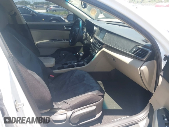 2018 Kia Optima S with VIN 5XXGT4L35JG251681, listed as a IAAI auction lot 42302319 with 154,612 mi miles and . Bid and sale history available at DreamBid. Image 5.