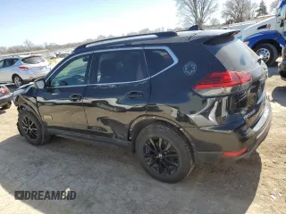 2017 Nissan Rogue SL with VIN 5N1AT2MV4HC758023, listed as a Copart auction lot 48756585 with 176,000 mi miles and Salvage Title. Bid and sale history available at carsss.com. Image 2.