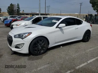 2014 Hyundai Genesis Coupe R-Spec z VIN KMHHT6KD7EU116112, wystawiony jako Copart lot #55273265 z przebiegiem 144 079 mil mil oraz Czysty tytuł • Clean title. Historia ofert i sprzedaży dostępna na DreamBid. Obrazek 1.