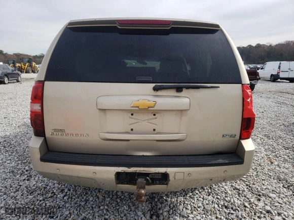 2012 Chevrolet Suburban LT with VIN 1GNSCJE03CR235711, listed as a Copart auction lot 84526114 with 0 mi miles and Salvage Title. Bid and sale history available at carsss.com. Image 6.