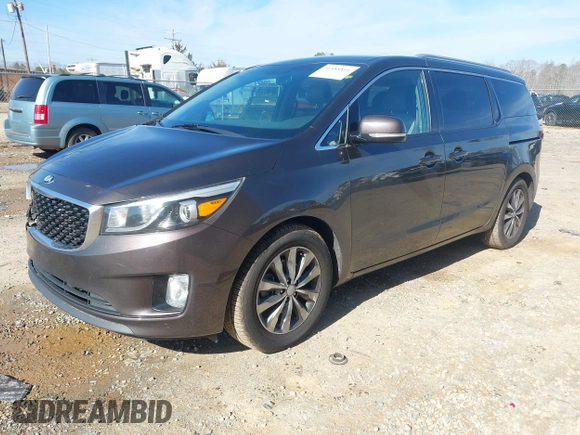 2016 Kia Sedona EX with VIN KNDMC5C11G6184513, listed as a IAAI auction lot 41488816 with 184,476 mi miles. Bid and sale history available at carsss.com. Image 22.