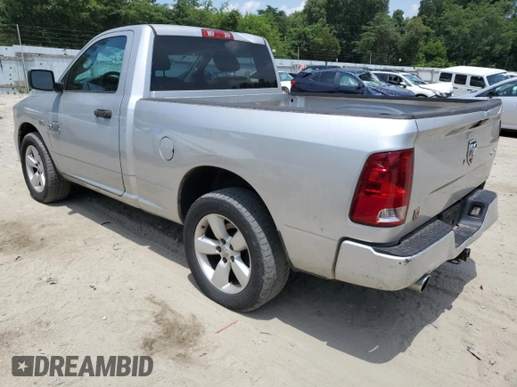2013 Ram 1500 Express with VIN 3C6JR7AT4DG518407, listed as a Copart auction lot 60879224 with 117,643 mi miles and Salvage title. Bid and sale history available at DreamBid. Image 2.