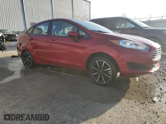 2017 Ford Fiesta SE with VIN 3FADP4BJ1HM121452, listed as a Copart auction lot 47271635 with 61,302 mi miles and Salvage Title. Bid and sale history available at DreamBid. Image 4.