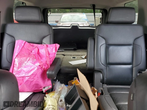 2016 Chevrolet Tahoe LTZ with VIN 1GNSCCKCXGR264655, listed as a Copart auction lot 57456625 with 237,621 mi miles and Salvage title. Bid and sale history available at DreamBid. Image 10.