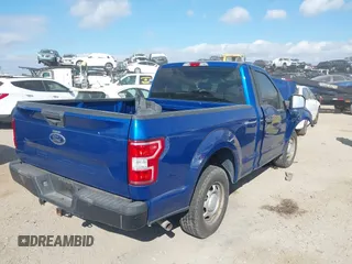 2018 Ford F-150 XL with VIN 1FTMF1CB7JFD79550, listed as a IAAI auction lot 41156870 with 72,629 mi miles and . Bid and sale history available at DreamBid. Image 4.