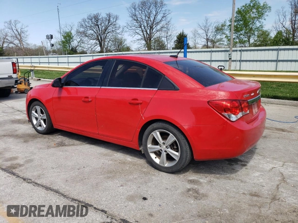 2014 Chevrolet Cruze 2LT z VIN 1G1PE5SB9E7398019, wystawiony jako Copart lot #53132735 z przebiegiem 212 121 mil mil oraz Szkoda całkowita • Salvage title. Historia ofert i sprzedaży dostępna na DreamBid. Obrazek 2.