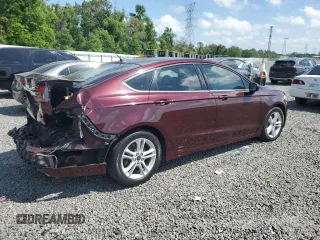 2018 Ford Fusion SE with VIN 3FA6P0H7XJR127739, listed as a Copart auction lot 51217245 with 111,392 mi miles and Salvage Title. Bid and sale history available at DreamBid. Image 3.