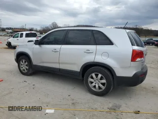 2012 Kia Sorento LX with VIN 5XYKT4A19CG233176, listed as a Copart auction lot 44507375 with 0 mi miles and Clean Title. Bid and sale history available at carsss.com. Image 2.