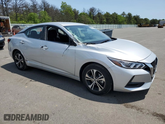 2023 Nissan Sentra SV z VIN 3N1AB8CV4PY317867, wystawiony jako Copart lot #58967115 z przebiegiem 31 825 mil mil oraz Szkoda całkowita • Salvage title. Historia ofert i sprzedaży dostępna na DreamBid. Obrazek 4.