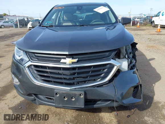 2020 Chevrolet Equinox LS with VIN 3GNAXHEV5LS519388, listed as a IAAI auction lot 41838631 with 128,907 mi miles. Bid and sale history available at carsss.com. Image 12.