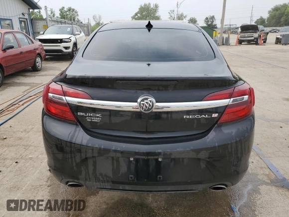 2016 Buick Regal Premium II with VIN 2G4GS5GX3G9157140, listed as a Copart auction lot 60920865 with 69,450 mi miles and Salvage title. Bid and sale history available at DreamBid. Image 6.