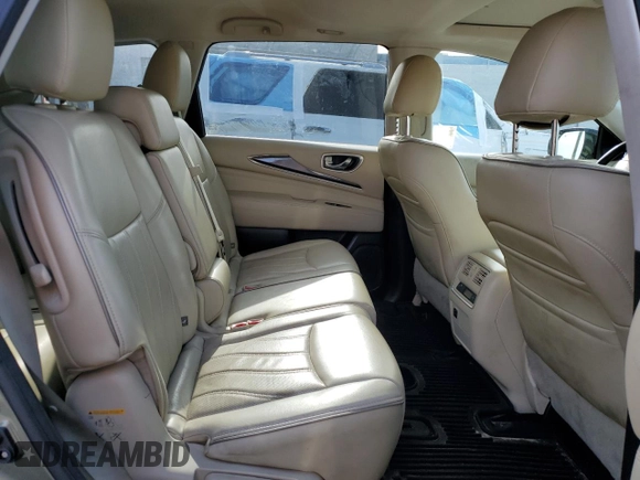 2017 Infiniti QX60 with VIN 5N1DL0MM6HC515158, listed as a Copart auction lot 56573325 with 107,132 mi miles and Clean Title. Bid and sale history available at DreamBid. Image 11.