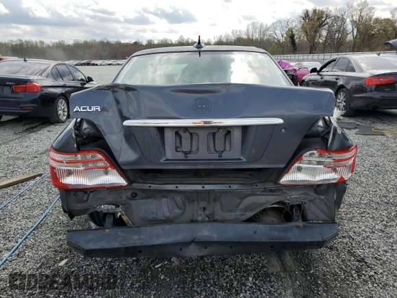 2004 Acura RL w/Navigation System with VIN JH4KA96604C007250, listed as a Copart auction lot 49997655 with 236,342 mi miles and Salvage Title. Bid and sale history available at DreamBid. Image 6.