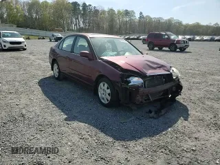2002 Honda Civic EX with VIN 1HGES26792L063844, listed as a Copart auction lot 51217485 with 188,770 mi miles and Salvage Title. Bid and sale history available at DreamBid. Image 11.