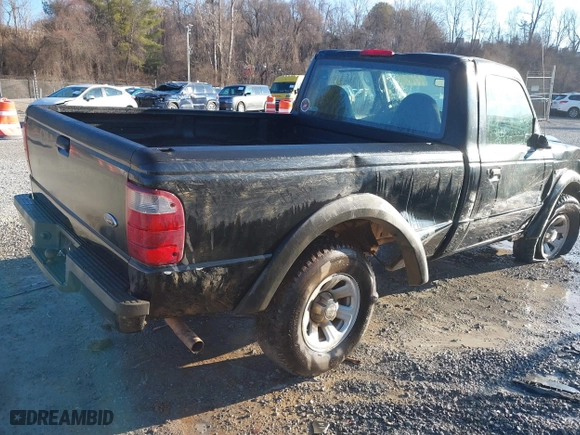 2003 Ford Ranger XL with VIN 1FTYR10U93PB66983, listed as a IAAI auction lot 41685232 with 130,485 mi miles. Bid and sale history available at carsss.com. Image 4.