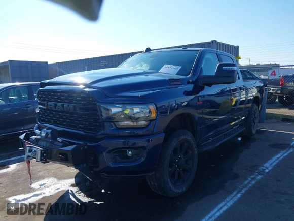 2023 Ram 2500 Big Horn with VIN 3C6UR5DL5PG651615, listed as a IAAI auction lot 41454364 with 12,986 mi miles. Bid and sale history available at carsss.com. Image 17.