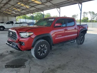2021 Toyota Tacoma SR5 z VIN 5TFAZ5CNXMX114132, wystawiony jako Copart lot #55595875 z przebiegiem 66 619 mil mil oraz Szkoda całkowita • Salvage title. Historia ofert i sprzedaży dostępna na DreamBid. Obrazek 1.