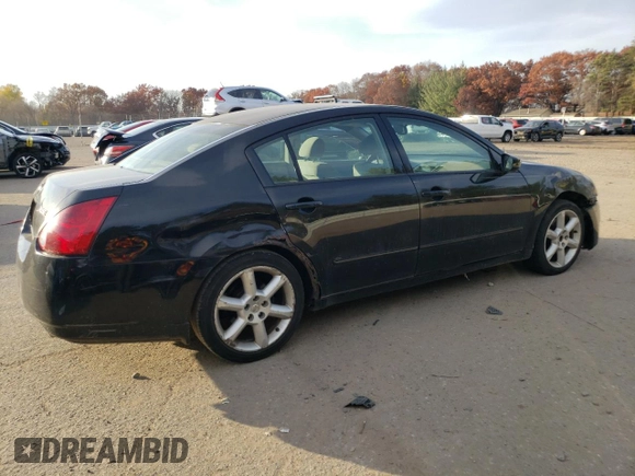 2004 Nissan Maxima SE with VIN 1N4BA41E14C816166, listed as a Copart auction lot 78148944 with 225,588 mi miles and Salvage Title. Bid and sale history available at carsss.com. Image 3.