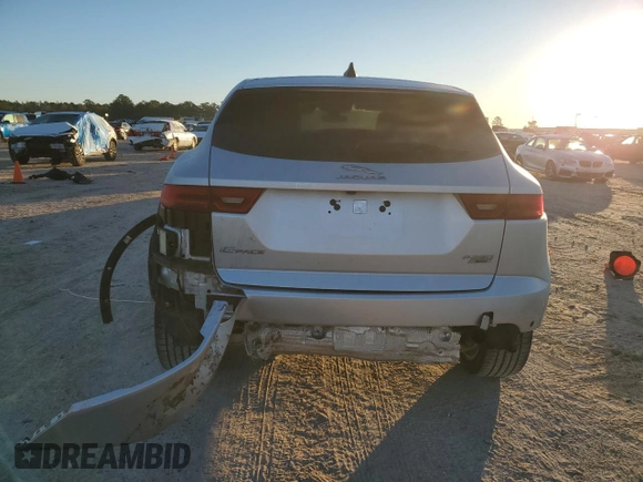 2020 Jaguar E-Pace with VIN SADFK2FX0L1011555, listed as a Copart auction lot 81341144 with 56,433 mi miles and Salvage Title. Bid and sale history available at DreamBid. Image 6.