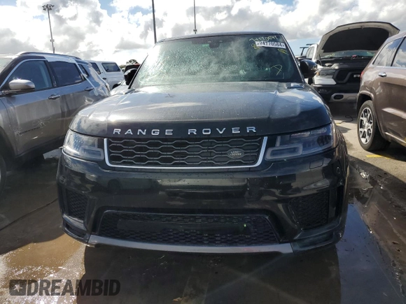 2020 Land Rover Range Rover with VIN SALWR2RY1LA748753, listed as a Copart auction lot 74770584 with 41,658 mi miles and Non repairable. Bid and sale history available at DreamBid. Image 5.
